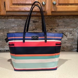 Kate Spade new with tags- Adaira baby bag/tote